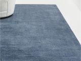 Crate and Barrel Round area Rugs Baxter Blue Wool area Rug Crate & Barrel