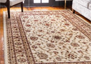 Cream Color 8×10 area Rug 10 X 13 Classic Agra Rug