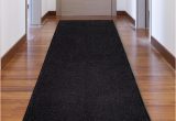 Custom Size area Rugs Home Depot solid Black Color 31 In. Width X Your Choice Length Custom Size …