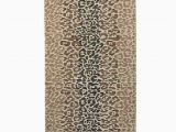 Custom Size Bathroom Rugs Custom Size Brown Color Non Slip Memory Foam Rubber Leopard