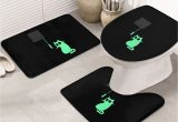 Cute Bathroom Rug Set Rbazyfxuj Non-slip Bathroom Rug Mat, Cute Cat Bath Mat Set, 3 …