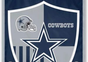 Dallas Cowboys area Rugs Sale Amazon Party Animal Dallas Cowboys Shield Banner