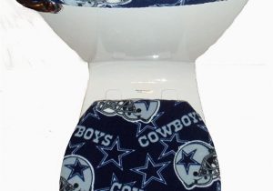 Dallas Cowboys Bathroom Rugs Rock N Deals Seller Fleece Fabric toilet Seat Cover Set Bathroom Accessories