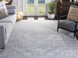 Danise Hand Woven Wool Light Gray area Rug Safavieh Reflection Collection 8′ X 10′ Light Grey/cream Rft668g Vintage Distressed area Rug