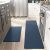 Dark Blue Kitchen Rugs Dexi Navy Blue Kitchen Rugs and Mats Cushioned Anti Fatigue Comfort Mat 2/5inch Non Slip Standing Rug 2 Pieces Set 17″x29″lancarrezekiq17″x59″