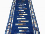 Dark Blue Rug Runner Emirates Modern Long Runner Rug Dark Blue Design 504 31 Inch X 15 Feet 8 Inch