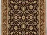 Dark Brown and Gold area Rugs Nourison Persian Crown Pc001 area Rug