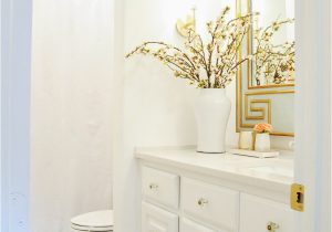 Dark Gold Bathroom Rugs Elegant Powder Bathroom Reveal Decor Gold Designs