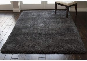 Dark Gray area Rug 8×10 8×10 Large Fluffy Fuzzy Furry Modern Contemporary Charcoal Dark …