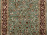 Dark Green area Rug 5×7 Jaipur Green Hand Knotted 4 10" X 7 1" area Rug 905
