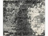 Dark Grey and White area Rug Roskos Black Gray and White area Rug 60"x84"