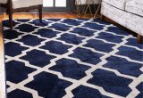 Dark Navy Blue area Rug Navy Blue 7 X 10 Lattice Rug area Rugs Rugs