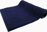Dark Navy Blue Bath Rugs Wohndirect Bath Mat, Bathroom Rug, Can Be Combined Into A Set, Non-slip and Washable, toilet Set