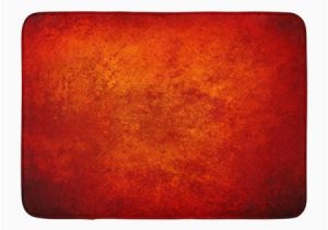 Dark orange Bathroom Rugs Kdagr Abstract orange Red Gold Warm Colors Black Corners
