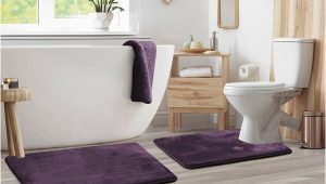 Dark Purple Bath Rug Set Purple Bathroom Rug Sets Wayfair