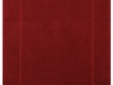 Dark Red Bath Rugs Bath Mat Colour Dark Red Size 50 X 70 Cm “premium&