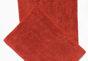 Dark Red Bathroom Rugs Buy 2 Piece Cotton Bath Rug Set Bathroom Mat Ultra