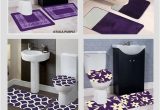 Deep Purple Bathroom Rugs Dark Purple Bathroom Rug Set Image Of Bathroom and Closet