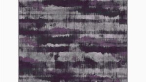 Demetrius Purple Gray area Rug Demetrius Abstract Purple/gray area Rug