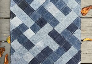 Denim Rugs Blue Jeans How to Make A Woven Throw Rug Out Of Recycled Denim Jeans