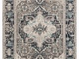 Dense Peony Tree Of Life area Rug Nuloom Susie Fringe Vintage Style area Rug Blue 2 6"x8 Runner