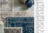 Desa Bordered Wool Rug Blue Pottery Barn Spring 2017 D1 Desa Bordered Hand Tufted