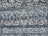 Diamond Scroll Blue Rug Blue Ovals Diamonds Vines Scrolls Contemporary area Rug Floral An5