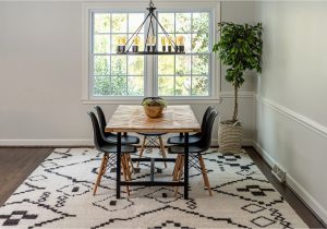 Dining Room Table area Rug Size Simple Rules for Dining Room Rugs Floorspace