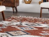 Discounted area Rugs with Free Shipping Deonte Geometric Red area Rug