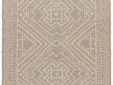 Diva at Home area Rugs Diva at Home 9 X 12’ Brown and Cream Tribal Flat