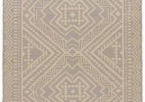 Diva at Home area Rugs Diva at Home 9 X 12’ Brown and Cream Tribal Flat