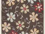 Does Ross Have area Rugs Ross Hand Hooked Wool Brown Red area Rug