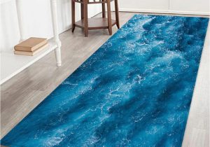 Dolcehome Plush Memory Foam area Rug Multi Schwamm Boden Teppich Runner Teppich Digitaldruck Waschbare Flur Geometrie