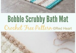 Double Sided Bathroom Rugs Bath Rug & Bathmat Free Crochet Patterns