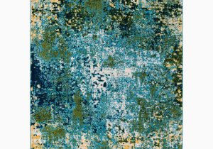 Dunmore Blue Green area Rug Chrys Vibrant Abstract area Rug