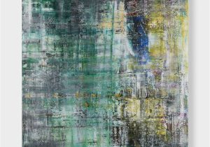 Dunmore Blue Green area Rug Gerhard Richter, Cage P19-6 (2020) Baldwin Shop