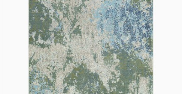 Dunmore Blue Green area Rug Mcneel Abstract Green area Rug