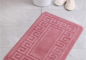 Dusty Rose Bath Rug Carpets Bathroom Rug Ethnic Dusty Rose 60×100