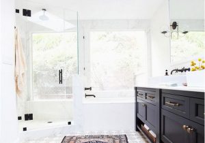 Eclectic Living Bath Rug Ditch the Bath Mat Luxe area Rug Ideas for Your Bathroom