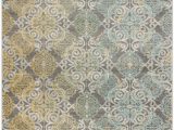 Elson Ivory Gray area Rug Elson Damask Grey Ivory area Rug