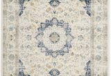 Elson Ivory Gray area Rug Elson Power Loom Ivory Blue Rug
