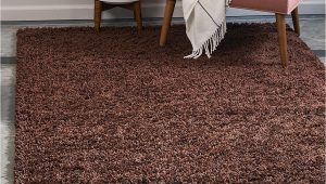 Extra Large Living Room area Rugs Bravich Rugmasters Chocolate Brown Extra Rug 5 Cm Thick Shag Pile soft Shaggy area Rugs Modern Carpet Living Room Bedroom Mats 160 X 230 Cm