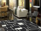 Extra Large Living Room area Rugs Milliken Contemporary Geometric Black and area Rug