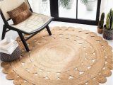 Extra Large Round area Rugs Extra Large Reversible Round area Rug for Living Room 5 X 5 – Etsy …