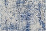Faded Blue area Rug Bosphorus Faded Shadow Mystique Blue Rug Square Rugs Blue