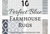 Farmhouse Style area Rugs 8×10 10 Perfect Blue Farmhouse Rugs