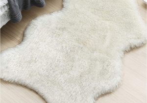 Faux Fur area Rug 8×10 Faux Sheepskin Fur area Rug Fluffy Rugs Ultra soft Floor Carpet for Bedroom Living Dining Room Home Decor Chair Cover sofa Seat Cushion Pad 2×3 Ft