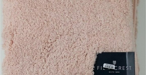 Fieldcrest Spa Collection Bath Rugs Fieldcrest 22 In X 60 In solid Bath Runner Spa Peach