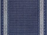 Flat Weave Blue Rug Greek Key Flatweave Rug by oriental Weavers Colour Blue