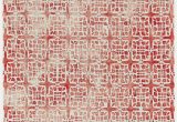 Frederick Hand Hooked Wool Blush area Rug Frederick Geometric Hand Hooked Wool Red Beige area Rug